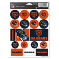 Chicago Bears 5"x7" Vinyl Sticker Sheet product image 1, provided for visual reference and product detail review