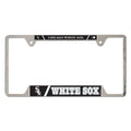 Chicago Whitesox Chrome Metal License Plate Frame product image 1, provided for visual reference and product detail review