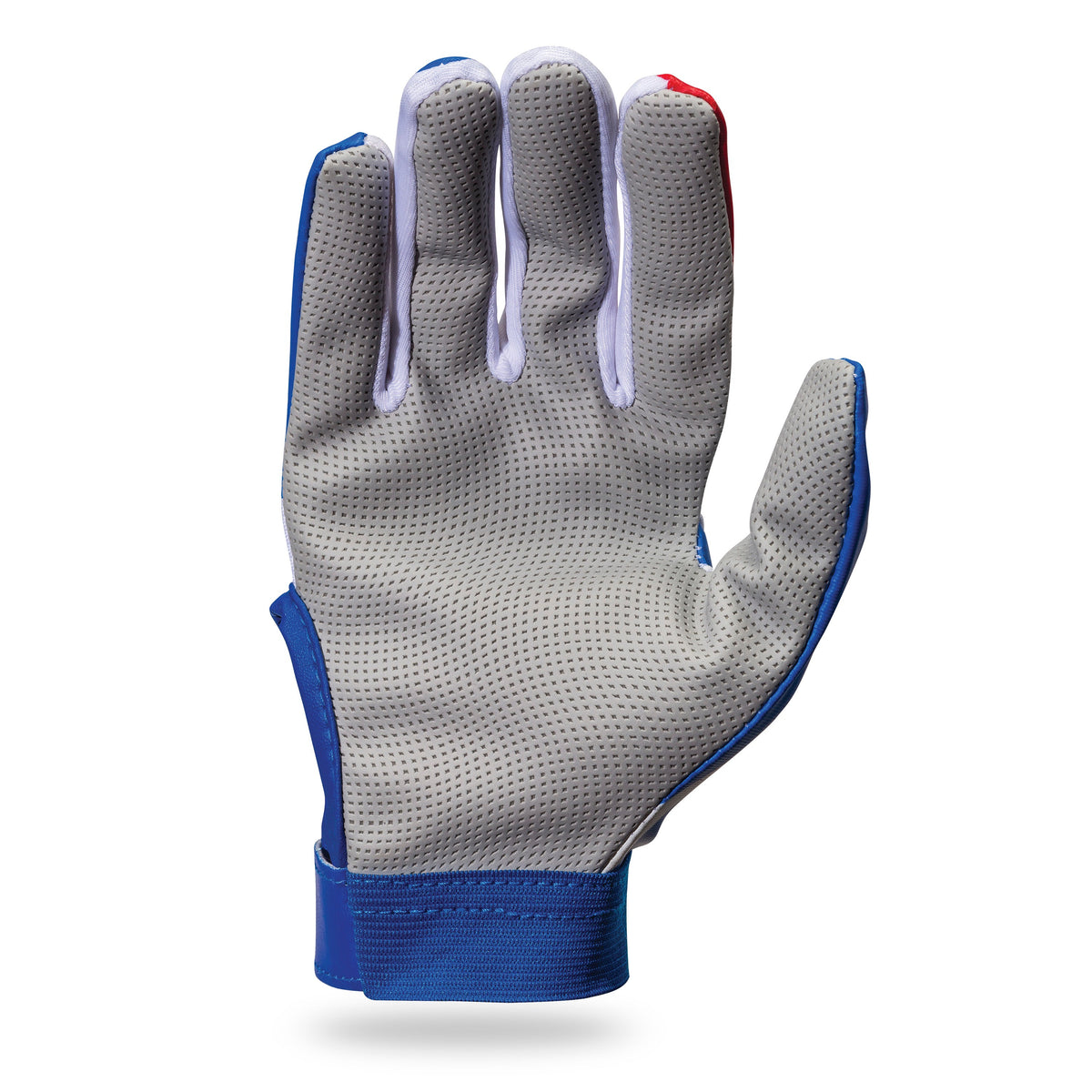 Chicago Cubs Franklin Youth Batting Gloves product image 3, provided for visual reference and product detail review