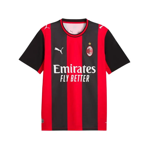 AC Milan Serie A Puma Men Black/Red 2026/27 Home Replica Jersey product image 1, provided for visual reference and product