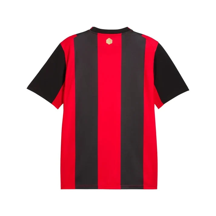 AC Milan Serie A Puma Men Black/Red 2026/27 Home Replica Jersey product image 2, provided for visual reference and product