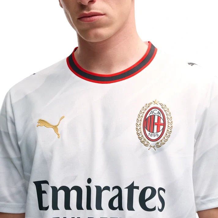 AC Milan Serie A Puma Men White 2026/27 Away Replica Jersey product image 5, provided for visual reference and product
