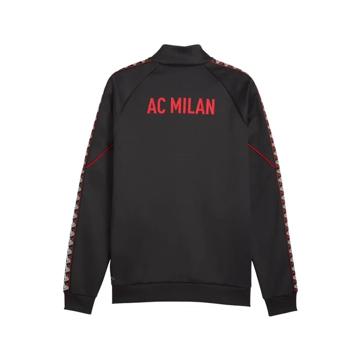 AC Milan Serie A Puma Men Dark Grey/Red 2026/27 King Anthem Jacket product image 2, provided for visual reference and