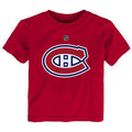 Montreal Canadiens NHL Outerstuff Toddler Red Primary Logo T-Shirt product image 1, provided for visual reference and