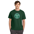 Chicago Hounds Primary Logo Champion Short Sleeve T-Shirt - T425 Dark Green product image 1, provided for visual reference
