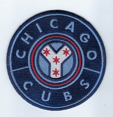 Chicago Cubs City Connect Y Collector Patch product image 1, provided for visual reference and product detail review