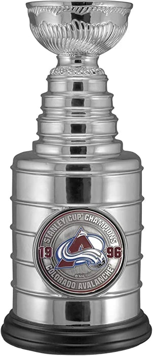 Colorado Avalanche NHL TSV 1996 Stanley Cup Champions 8" Replica Trophy product image 1, provided for visual reference and