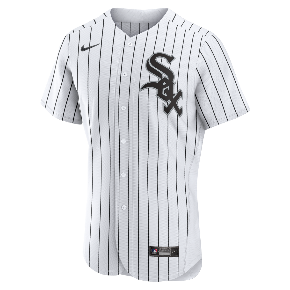 Chicago White Sox Nike Men White Home Authentic Team Jersey product image 2, provided for visual reference and product