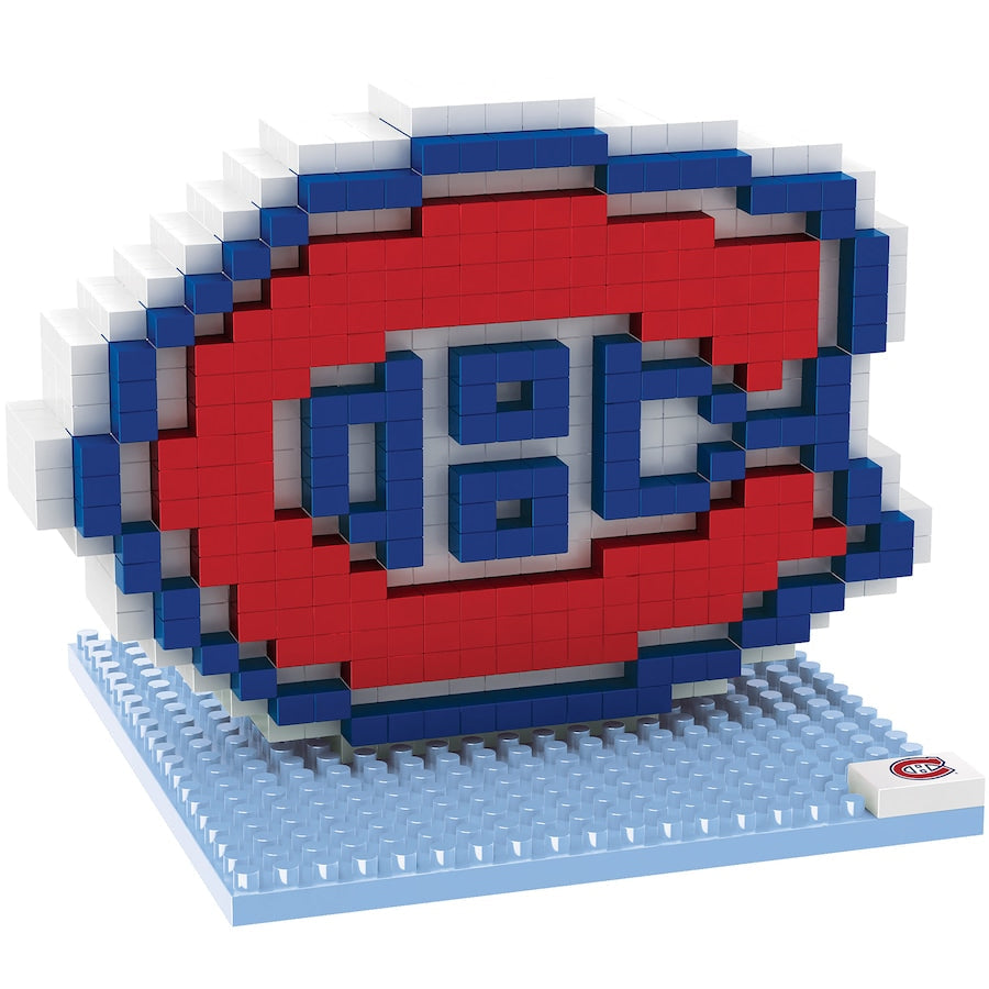 Montreal Canadiens NHL FOCO BRXLZ Team Logo Building Blocks product image 1, provided for visual reference and product