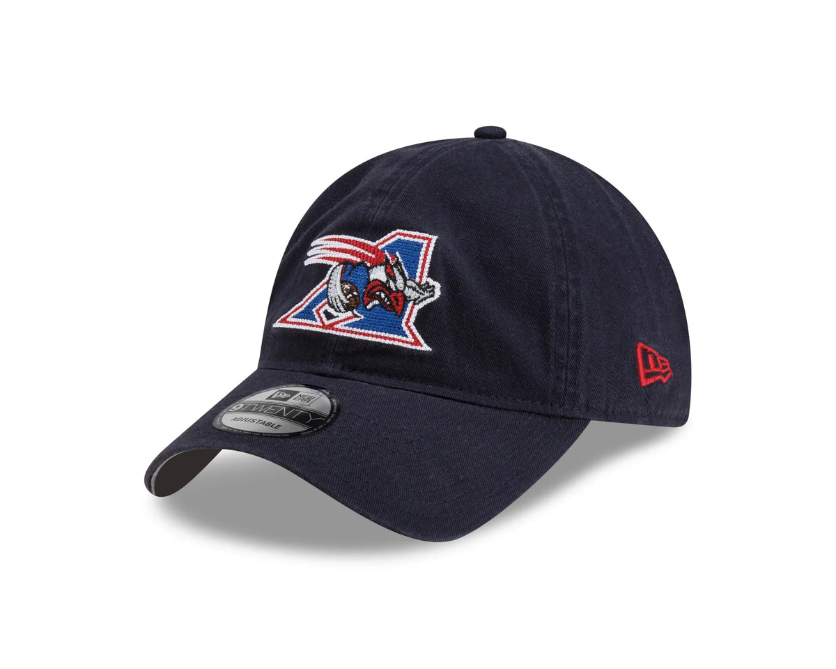 Montreal Alouettes CFL New Era Men Navy 9Twenty 2026 Turf Traditions Adjustable Hat product image 2, provided for visual
