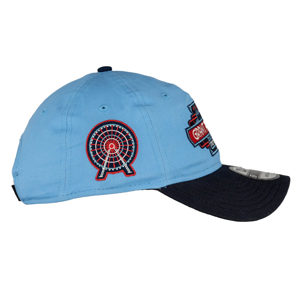 Nascar Chicago Street Race Grant Park 165 Sky/Navy New Era 9TWENTY Adjustable Hat product image 3, provided for visual
