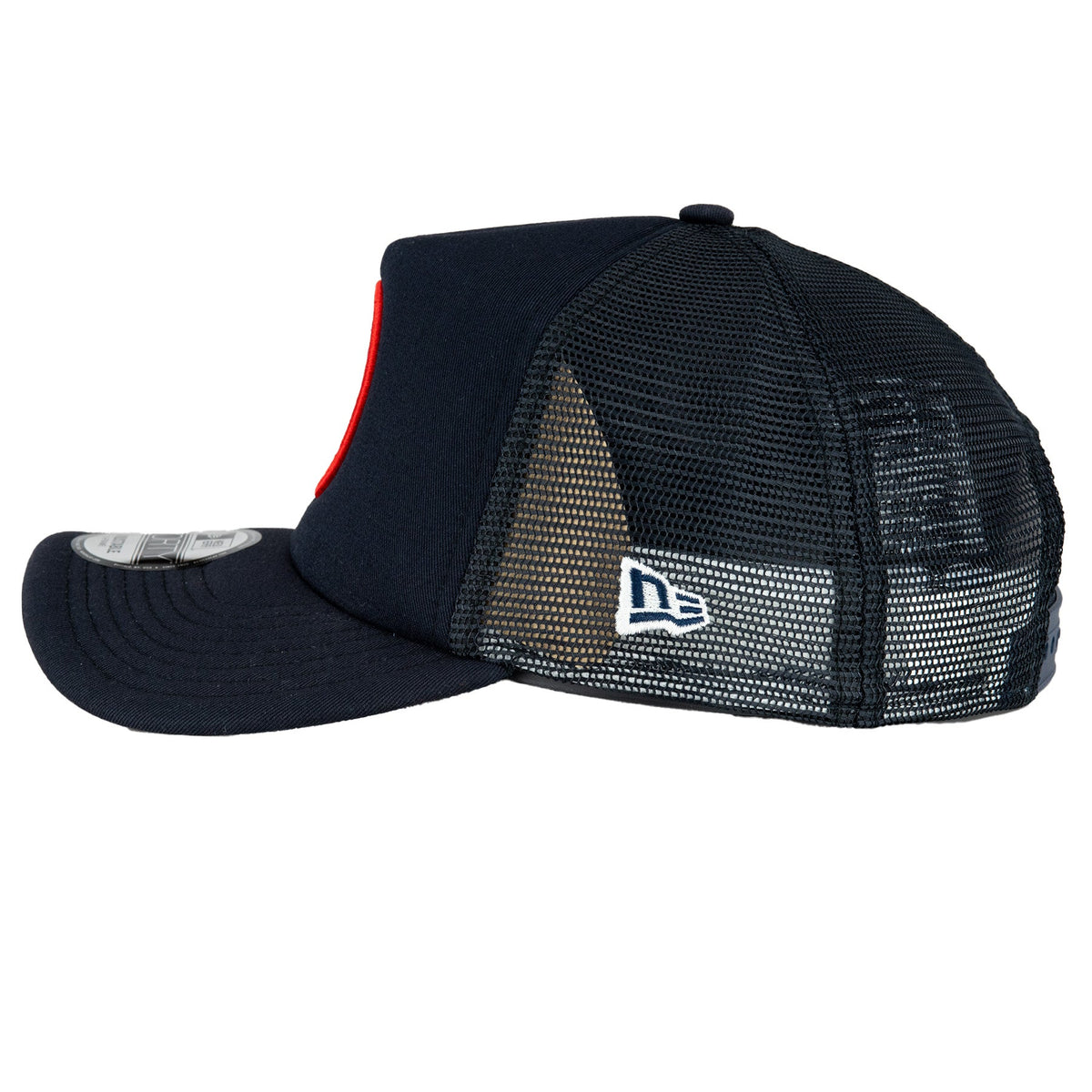 Chicago Cubs New Era 9FORTY A-Frame Foam Front Navy Patch Adjustable Hat product image 5, provided for visual reference and