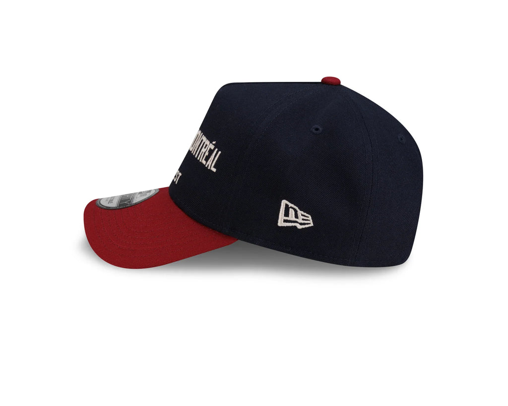 Montreal Alouettes CFL New Era Men Navy/Red 9Forty A-Frame 2026 Turf Traditions Snapback Hat product image 5, provided for