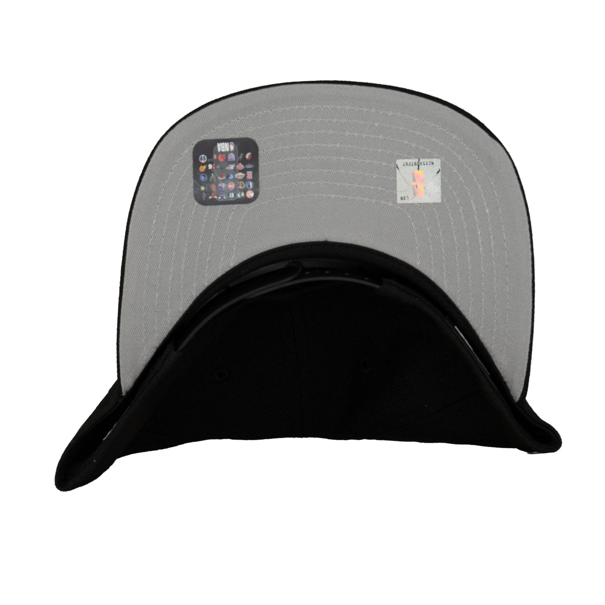 Chicago Bulls Black New Era 9FIFTY A Frame Snapback Hat product image 7, provided for visual reference and product detail