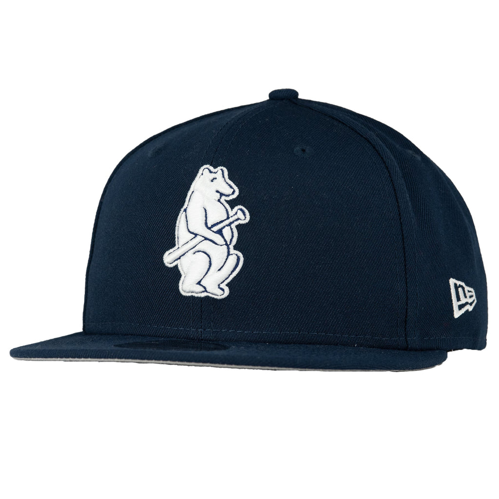Chicago Cubs New Era 1914 Navy 9FIFTY Snapback Hat product image 1, provided for visual reference and product detail review