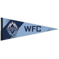 Vancouver Whitecaps FC MLS WinCraft 12"x30" Premium Pennant product image 1, provided for visual reference and product