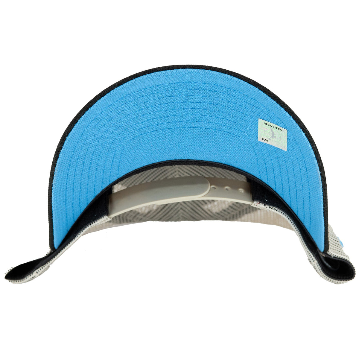 Chicago Sky New Era 9SEVENTY Black/Stone Sky Town Mesh Snapback Hat product image 7, provided for visual reference and