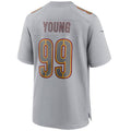 W.Commanders #99 Chase Young Gray Stitched Player Vapor product image 1