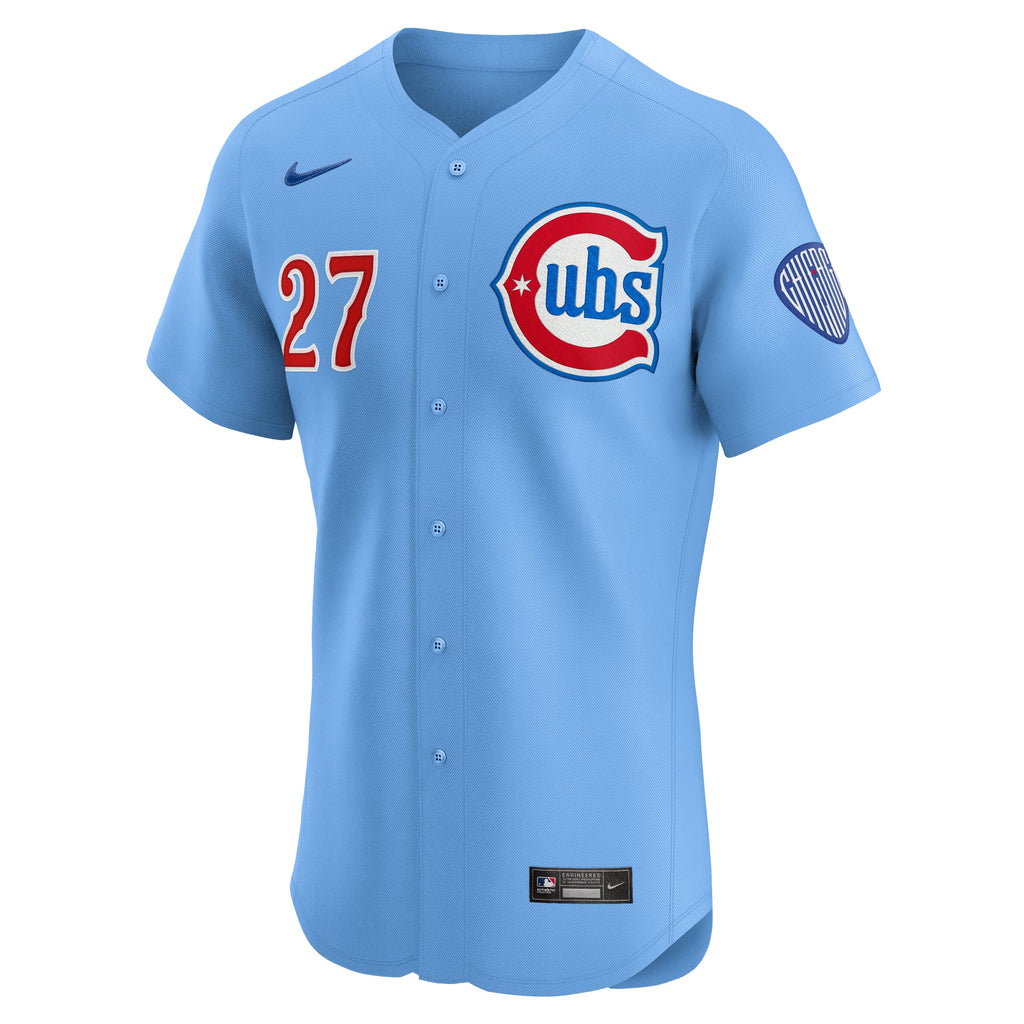 Seiya Suzuki Chicago Cubs Nike Men Light Blue 2nd Alternate Limited Jersey product image 3, provided for visual reference