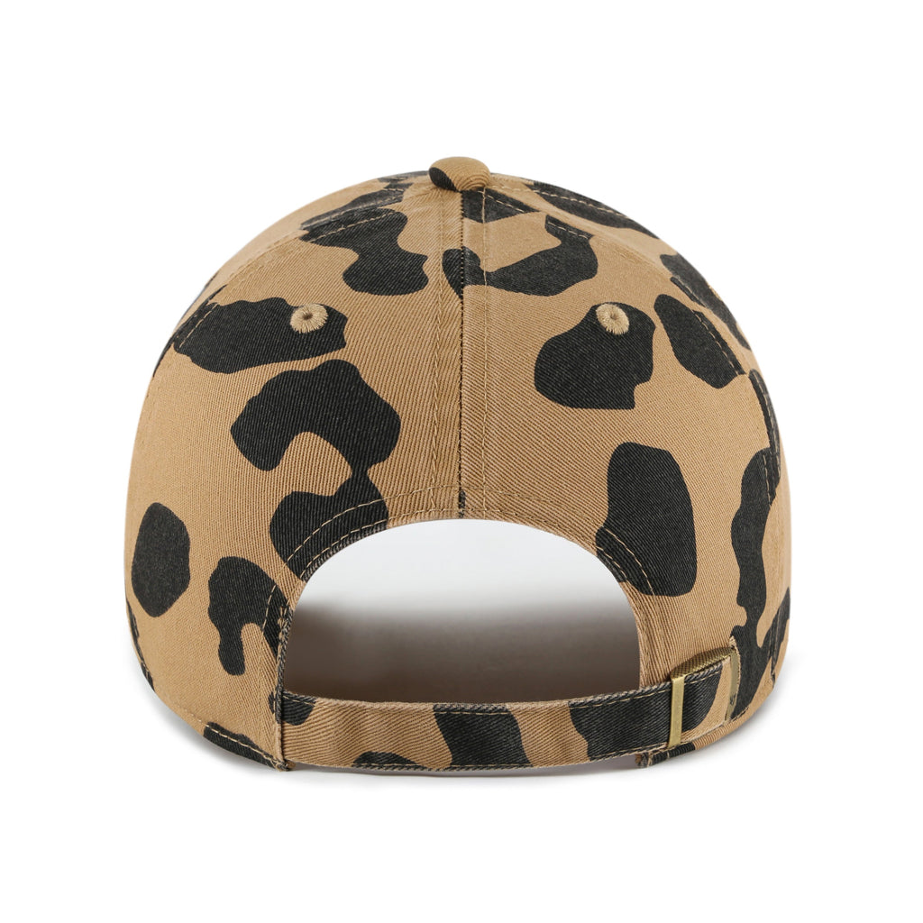 Montreal Canadiens NHL 47 Brand Women Rosette Leopard Clean Up Adjustable Hat product image 2, provided for visual reference