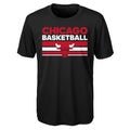 Chicago Bulls Basketball Youth T-Shirt - Black product image 1, provided for visual reference and product detail review