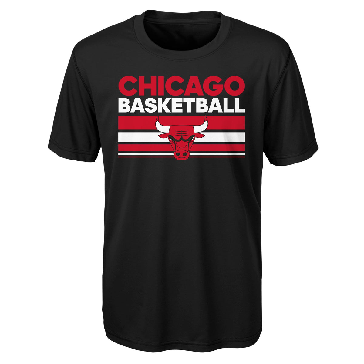 Chicago Bulls Basketball Youth T-Shirt - Black product image 1, provided for visual reference and product detail review
