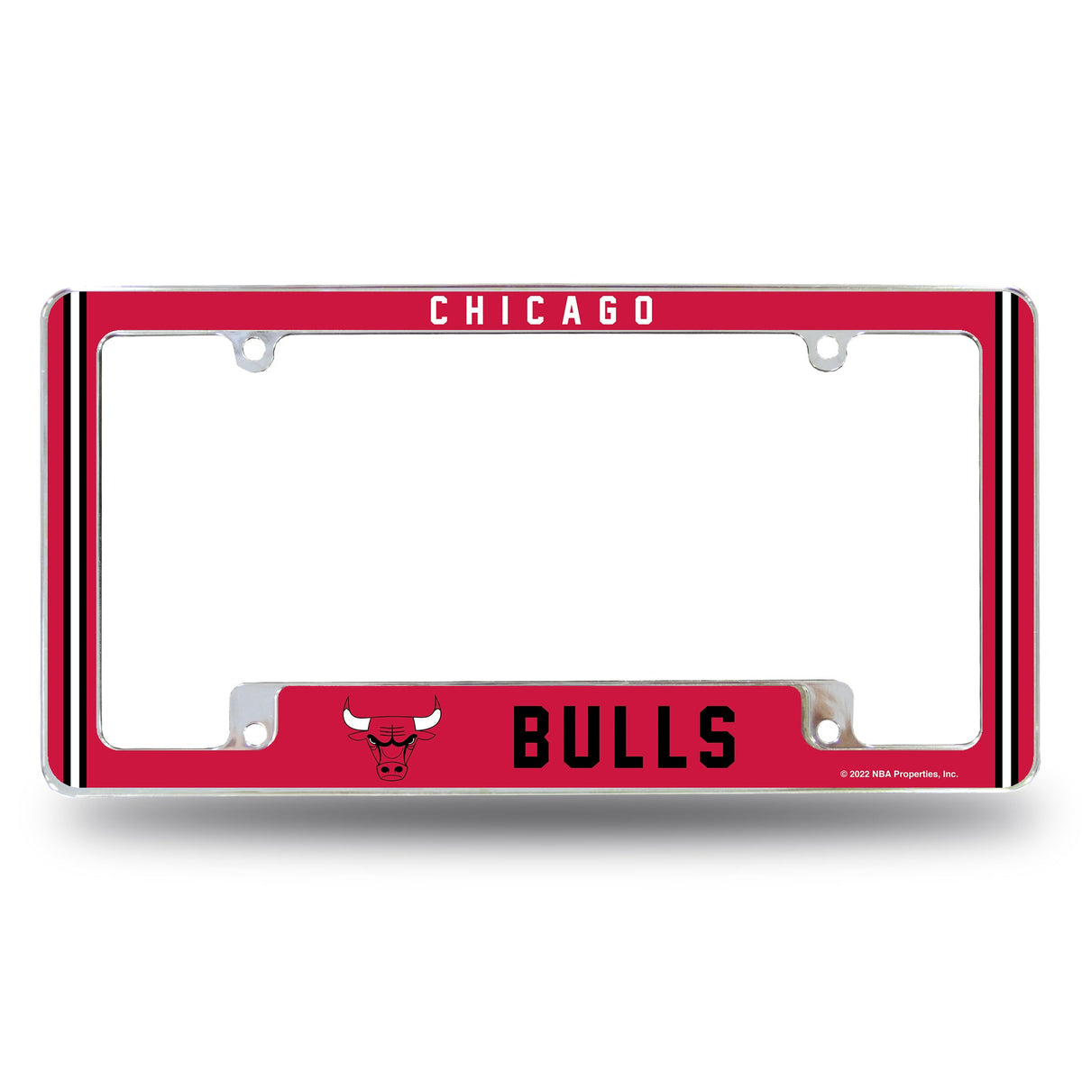 Chicago Bulls Red Alternate License Plate Frame product image 1, provided for visual reference and product detail review