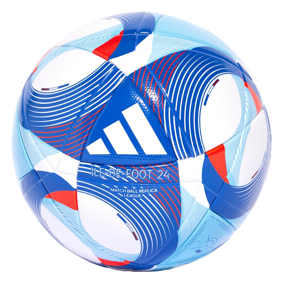 Adidas Île-De-Foot 24 League Soccer Ball Olympic Games product image 1, provided for visual reference and product detail