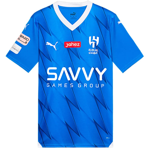 Al Hilal SPL Puma Men Royal Blue 2023/24 Replica Jersey product image 1, provided for visual reference and product detail