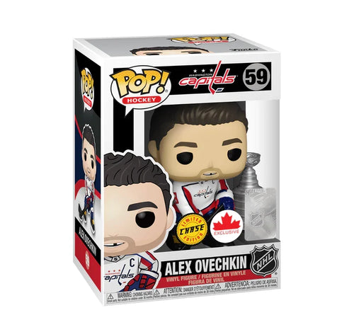 Alexander Ovechkin Washington Capitals NHL Funko POP Chase Edition Vinyl Figure product image 1, provided for visual
