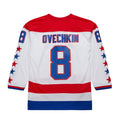 Alexander Ovechkin Washington Capitals NHL Mitchell & Ness Men White 2012 Alternate Blue Line Authentic Jersey product image