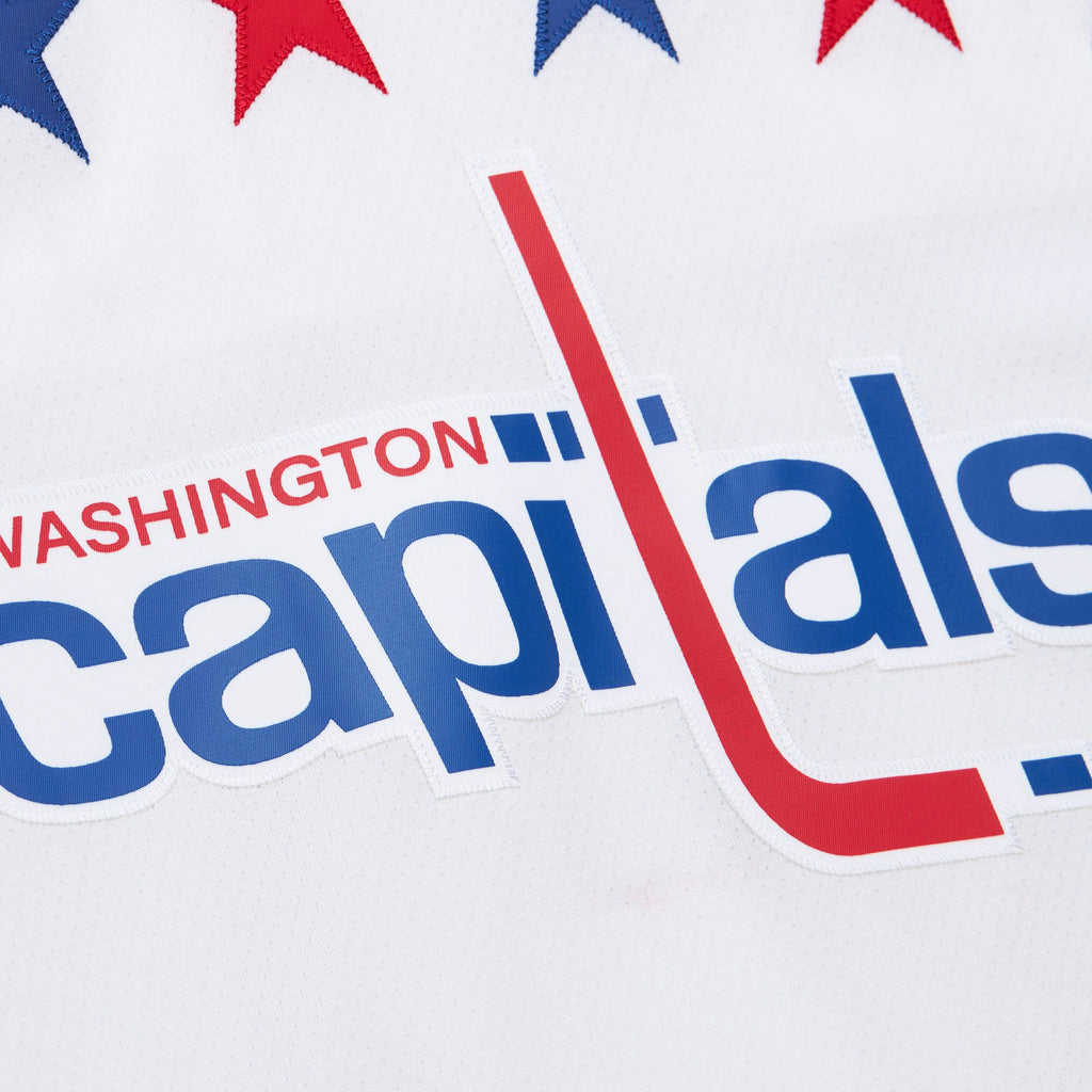 Alexander Ovechkin Washington Capitals NHL Mitchell & Ness Men White 2012 Alternate Blue Line Authentic Jersey product image
