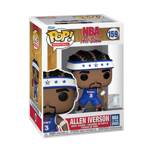Allen Iverson NBA Funko POP Legends 2005 All Star Uniform Vinyl Figure product image 1, provided for visual reference and