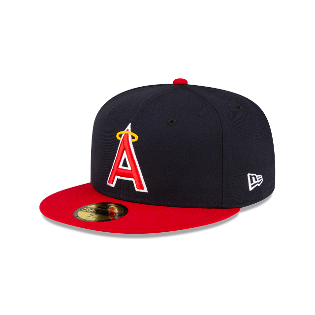 Los Angeles Angels MLB New Era Men Navy/Red 59Fifty Authentic Collection Alternate Fitted Hat product image 1, provided for