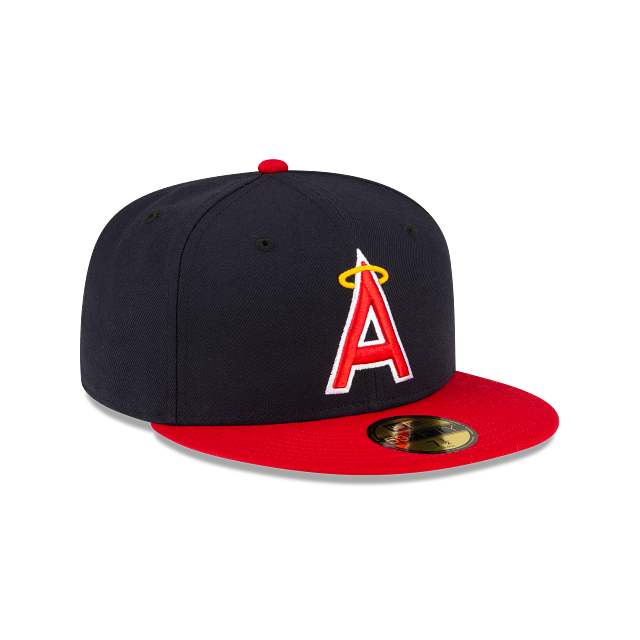 Los Angeles Angels MLB New Era Men Navy/Red 59Fifty Authentic Collection Alternate Fitted Hat product image 3, provided for