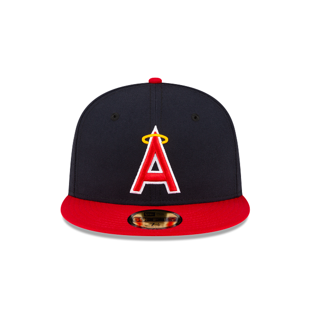Los Angeles Angels MLB New Era Men Navy/Red 59Fifty Authentic Collection Alternate Fitted Hat product image 4, provided for