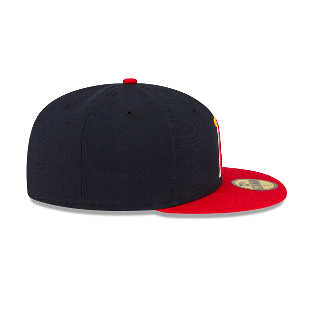 Los Angeles Angels MLB New Era Men Navy/Red 59Fifty Authentic Collection Alternate Fitted Hat product image 6, provided for