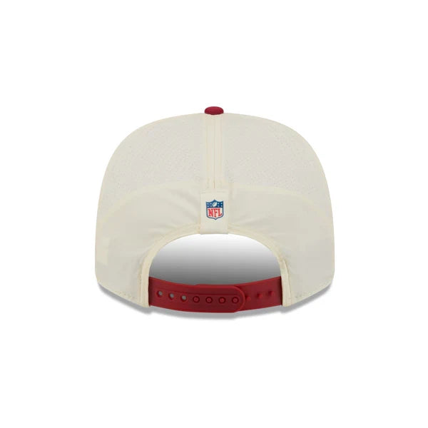 Arizona Cardinals NFL New Era Men Cream/Cardinal 9Seventy 2026 NFL Training Camp Snapback product image 2, provided for