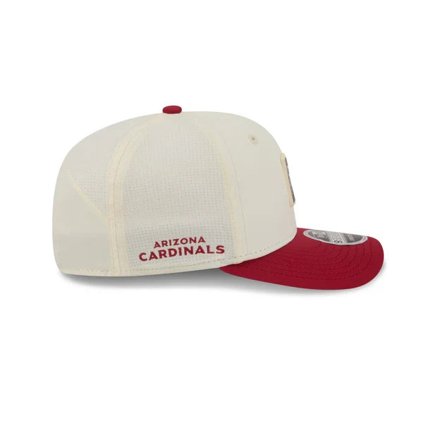 Arizona Cardinals NFL New Era Men Cream/Cardinal 9Seventy 2026 NFL Training Camp Snapback product image 6, provided for