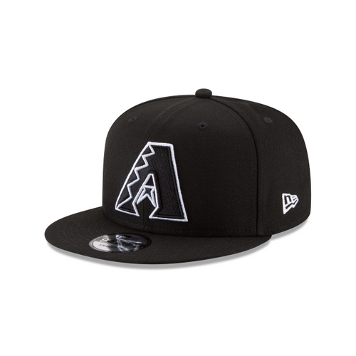 Arizona Diamondbacks MLB New Era Men Black White 9Fifty Basic Snapback product image 1, provided for visual reference and