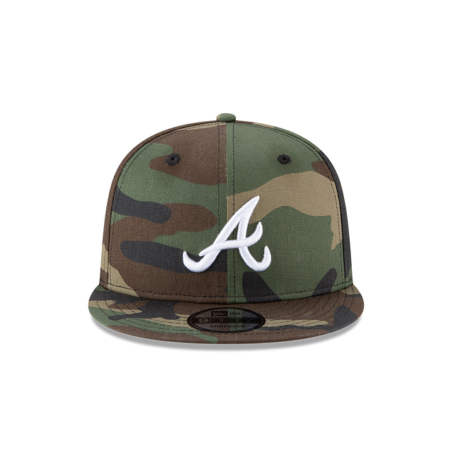 Atlanta Braves MLB New Era Men 9Fifty Camo Basic Snapback product image 4, provided for visual reference and product detail