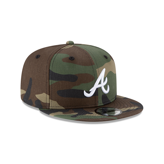 Atlanta Braves MLB New Era Men 9Fifty Camo Basic Snapback product image 3, provided for visual reference and product detail