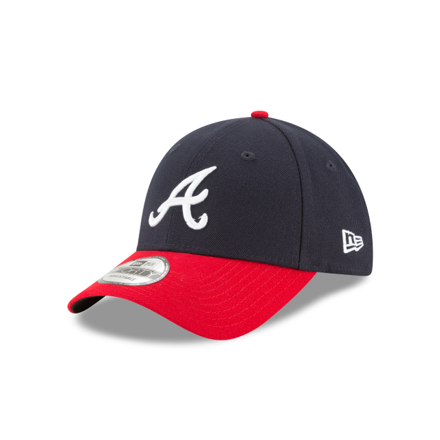 Atlanta Braves MLB New Era Men Navy Red 9Forty League Alternate Adjustable Hat product image 1, provided for visual