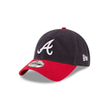 Atlanta Braves MLB New Era Men Navy/Red 9Twenty Core Classic Alternate Home Adjustable Hat product image 1, provided for
