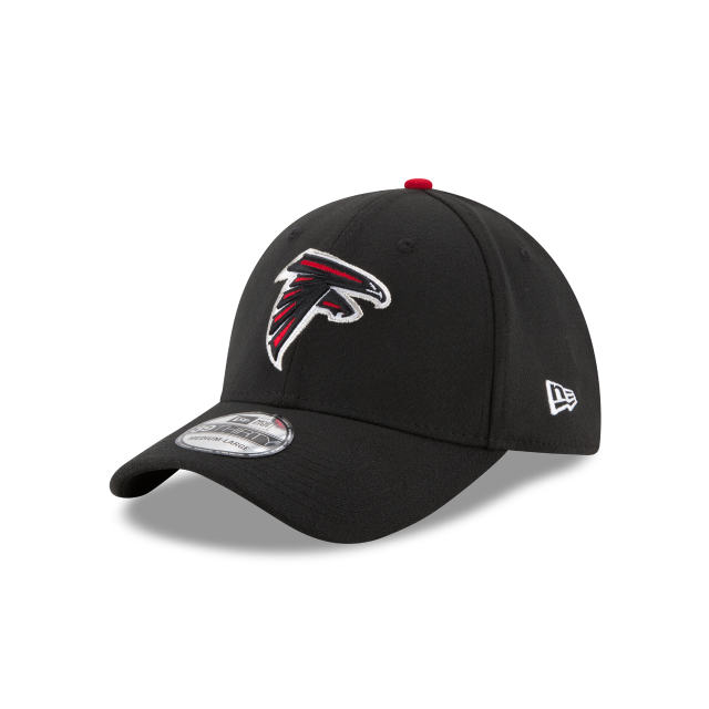 Atlanta Falcons NFL New Era Men Black 39Thirty Team Classic Stretch Fit Hat product image 1, provided for visual reference