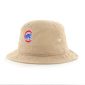 Chicago Cubs '47 Khaki Crawl Bear Bucket Hat product image 1, provided for visual reference and product detail review