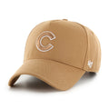 Chicago Cubs Ballpark '47 Dark Tan MVP Adjustable Hat product image 1, provided for visual reference and product detail