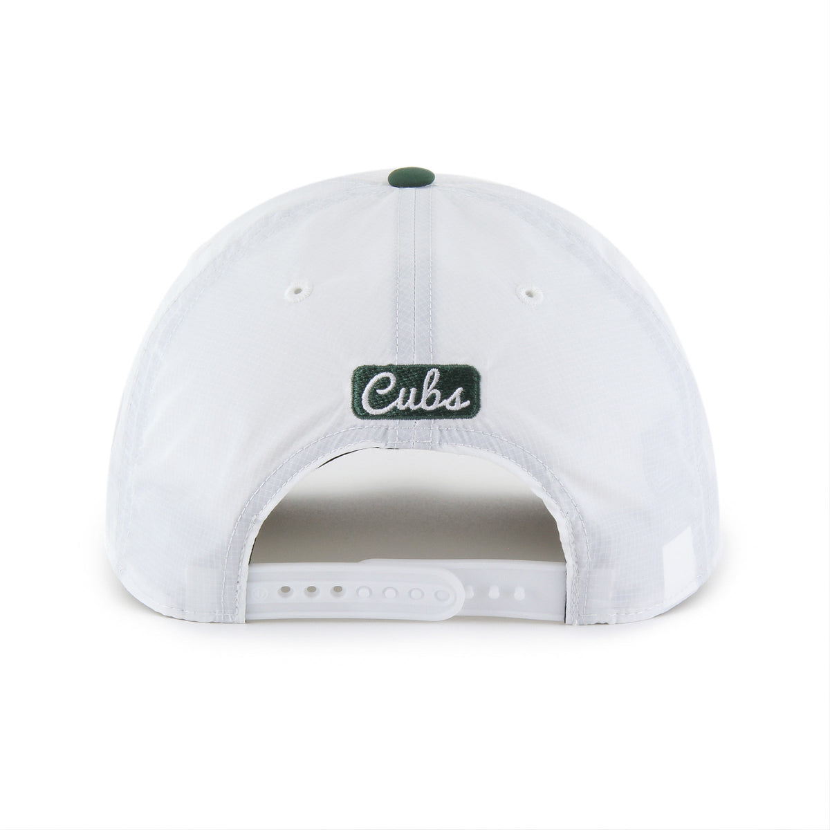 Chicago Cubs White/Green Wrigley Clock '47 Hitch Rope Adjustable Hat product image 2, provided for visual reference and