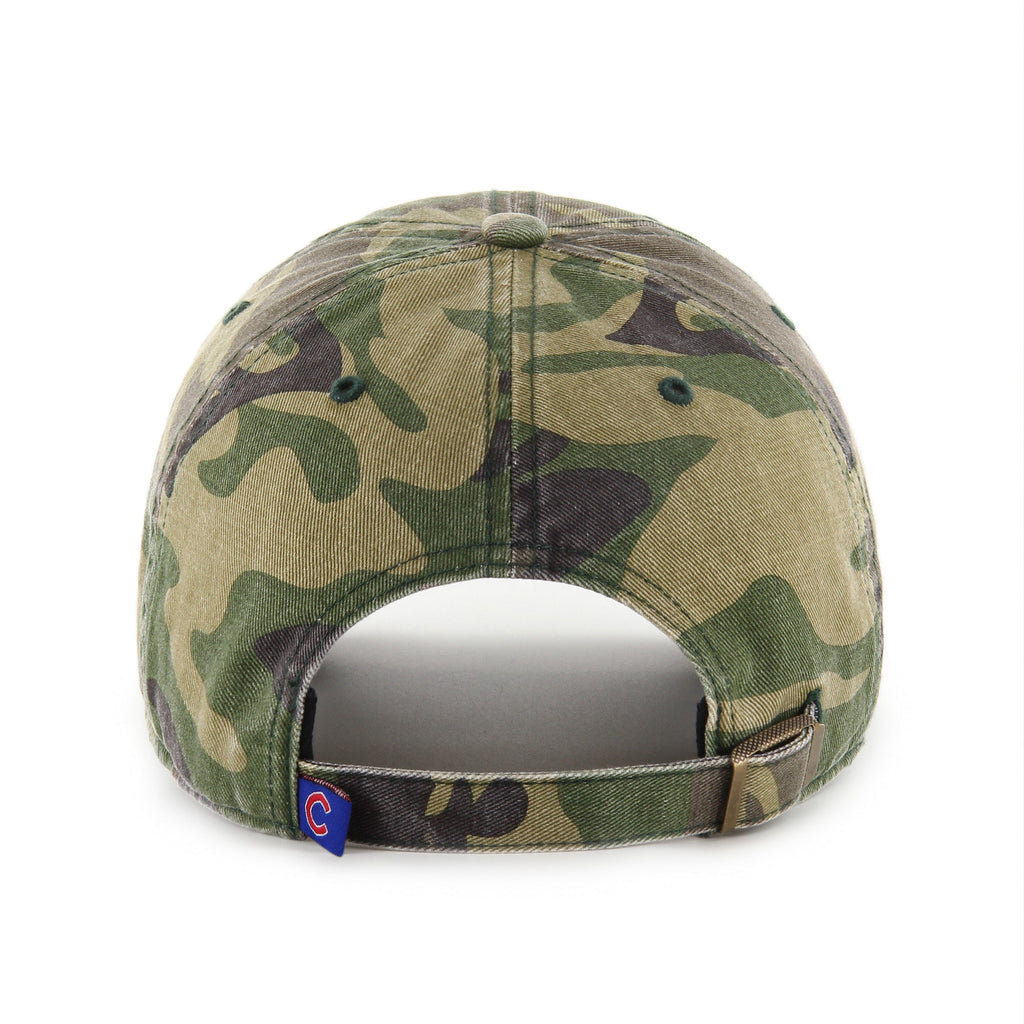 Chicago Cubs Camo Clean Up '47 Adjustable Hat product image 2, provided for visual reference and product detail review