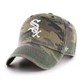 Chicago White Sox Camo Clean Up Adjustable Hat product image 1, provided for visual reference and product detail review